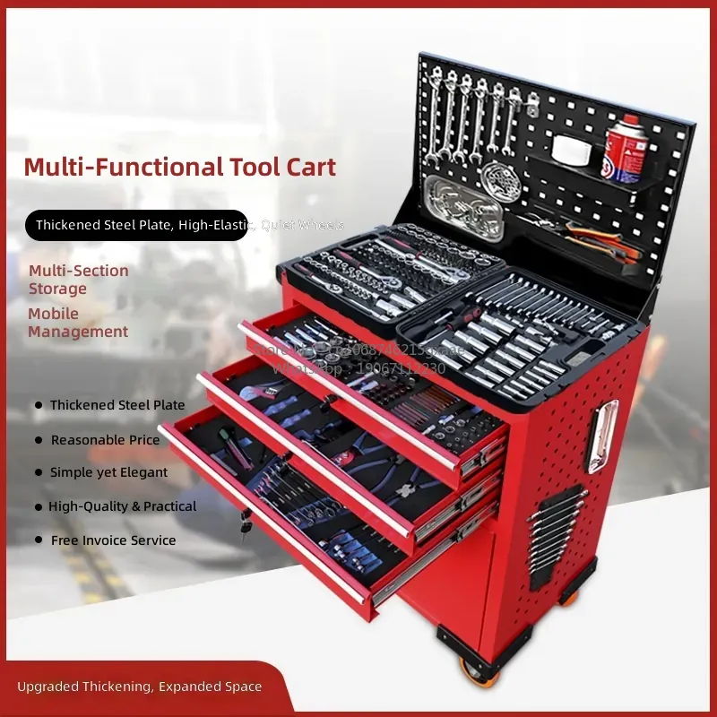 Car Workshop Tools And Equipment - Heavy Duty Double Door Tool Cabinet