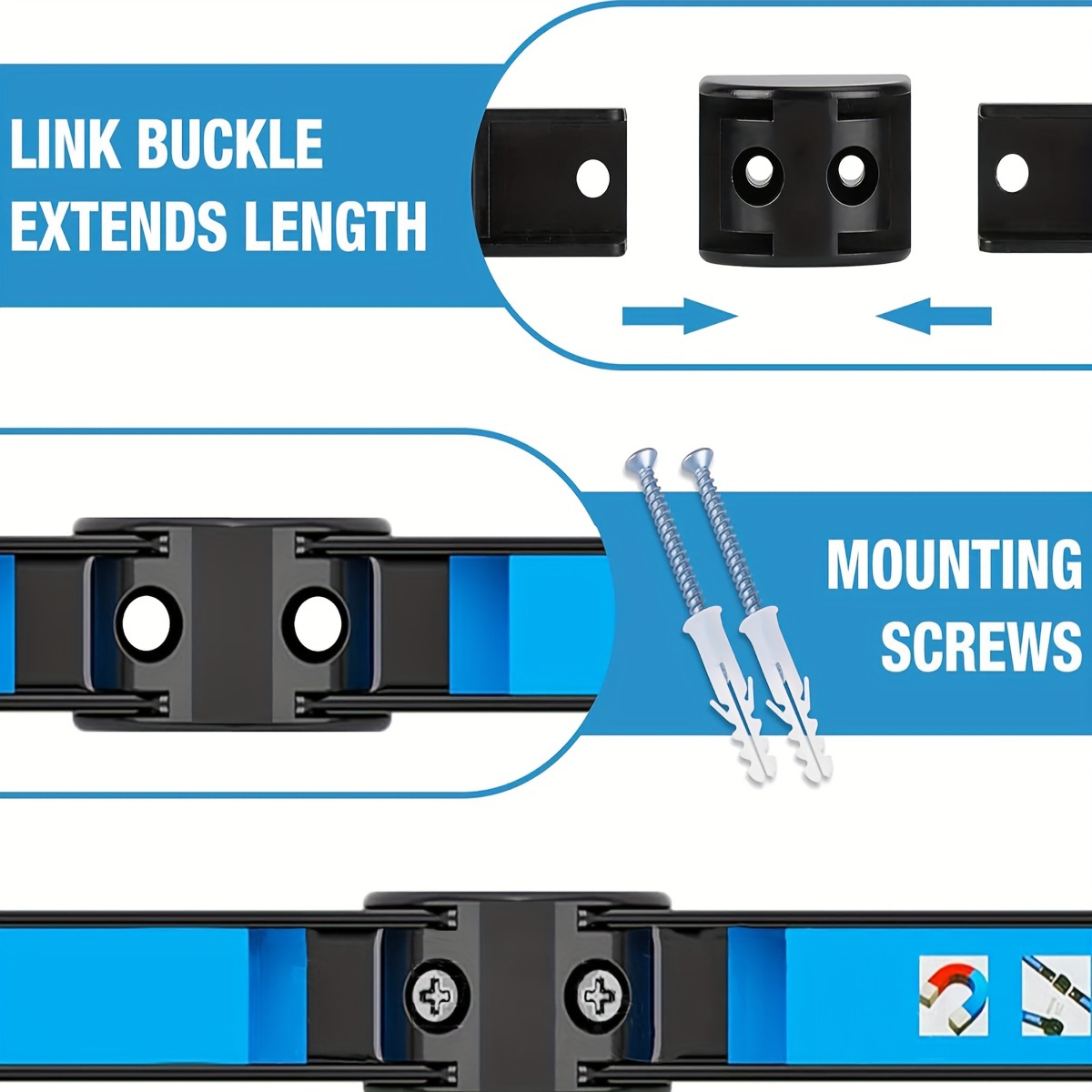 8,12,18,24inch Magnetic Tool H - Workshop Tools Rack ulasan dan harga