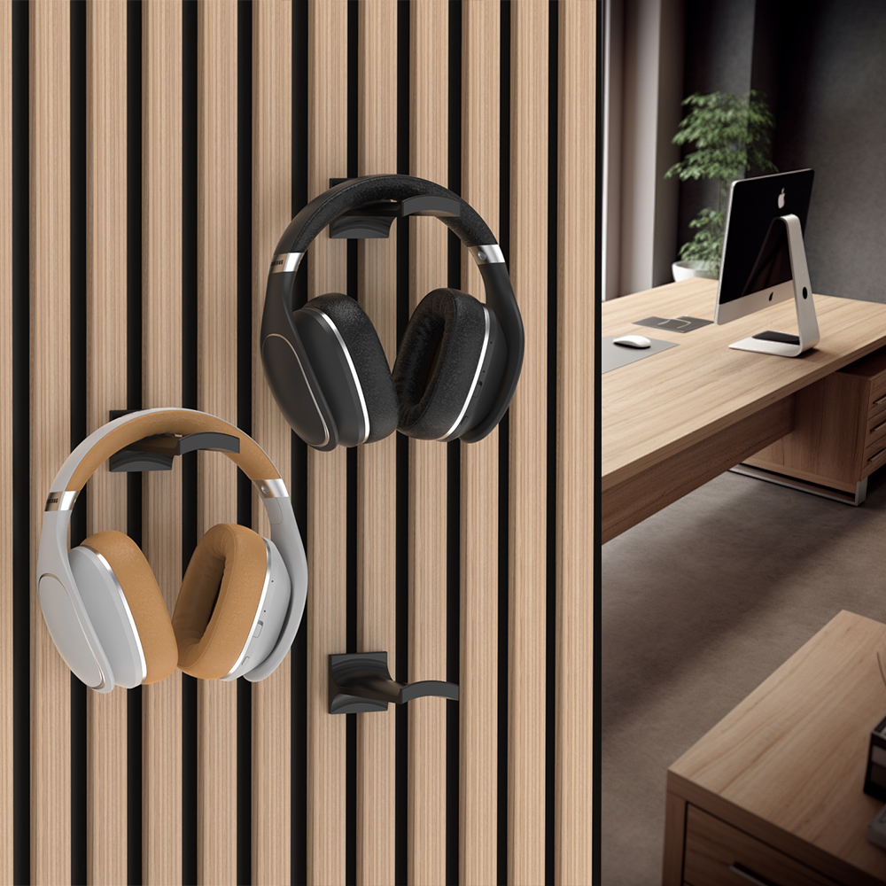 1pc No-Drill Headphone Holder  - Workshop Tools On Wall ulasan dan harga