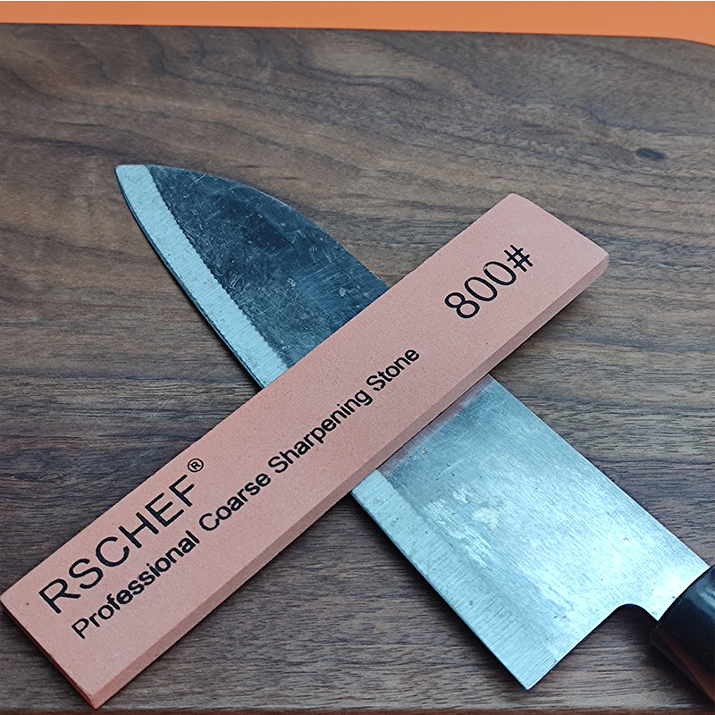 RSCHEF Upgraded Oil Stone with - Sharpening Stone Whetstone ulasan dan harga