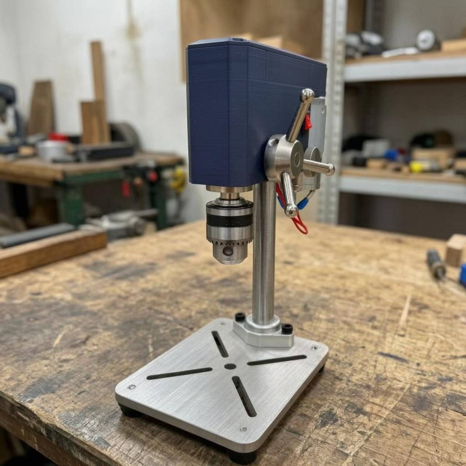 Mini Bench Drill Press Small S - Mini Workshop Tools ulasan dan harga