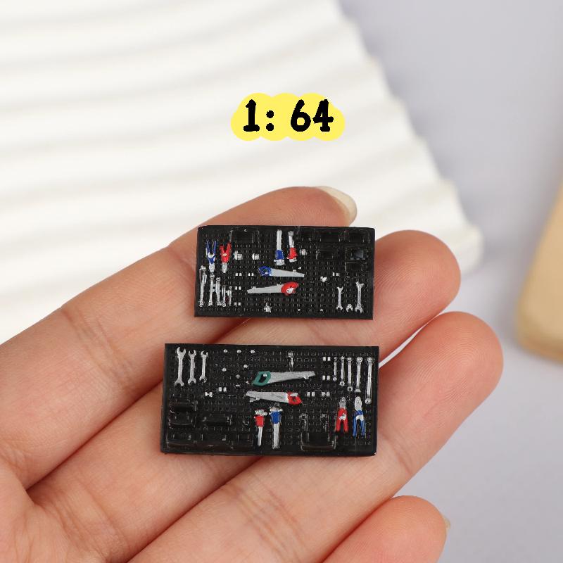 TH 1/2Pcs 1/64 Diorama Car Rep - Workshop Tools Display ulasan dan harga