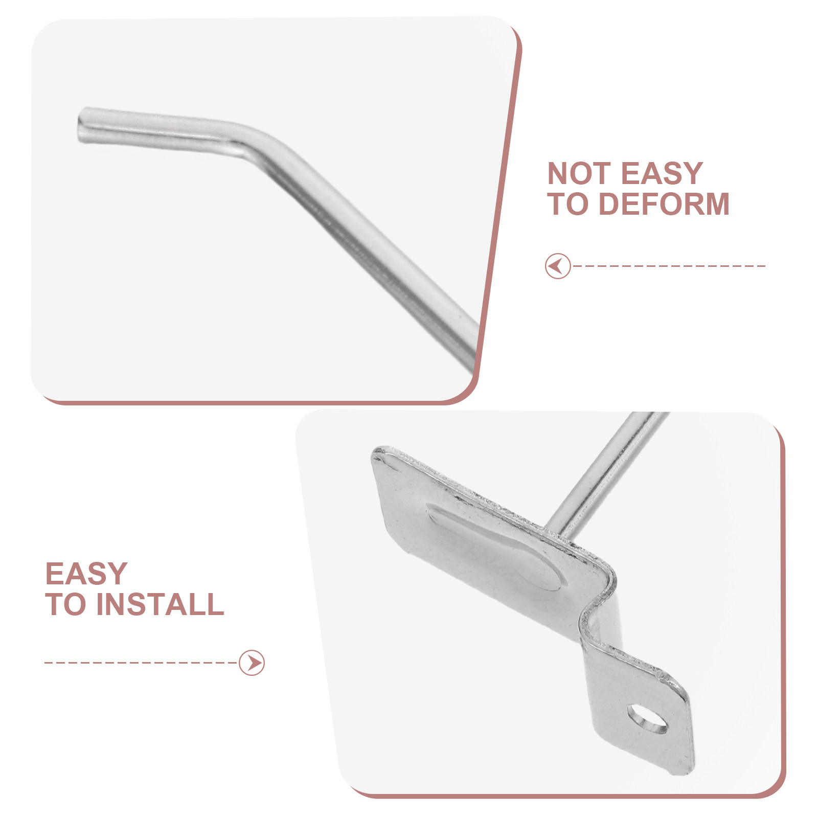 20Pcs Utility Hooks Heavy Duty - Workshop Tools Display ulasan dan harga