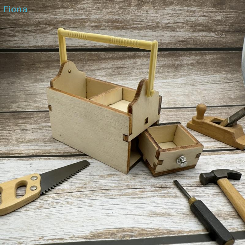 ✔1/12 Dollhouse Mini Wooden To - Mini Workshop Tools ulasan dan harga
