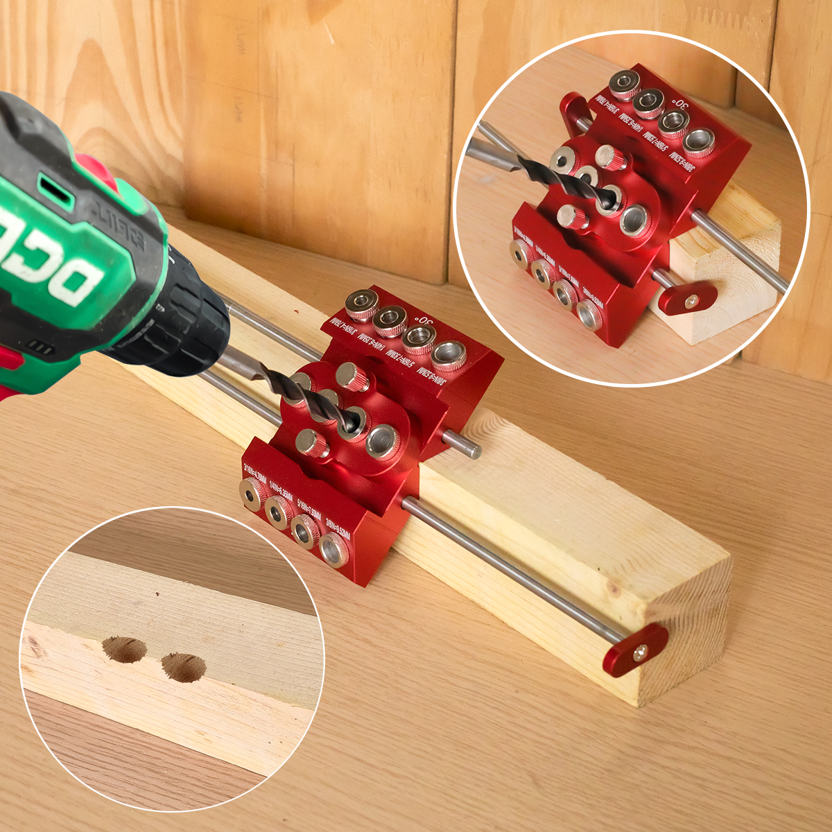 30°/45°/90° Aluminum Pocket Ho - Mini Workshop Tools ulasan dan harga
