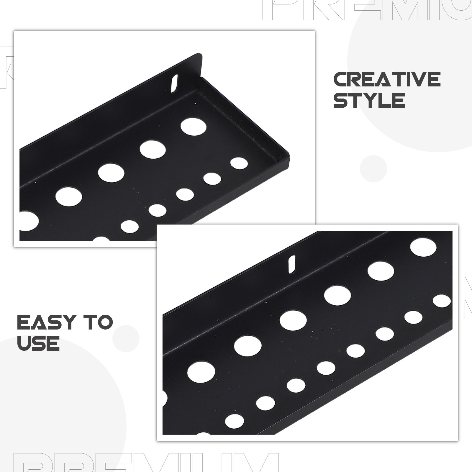 25-Hole Wall Mounted Screwdriv - Workshop Tools Rack ulasan dan harga