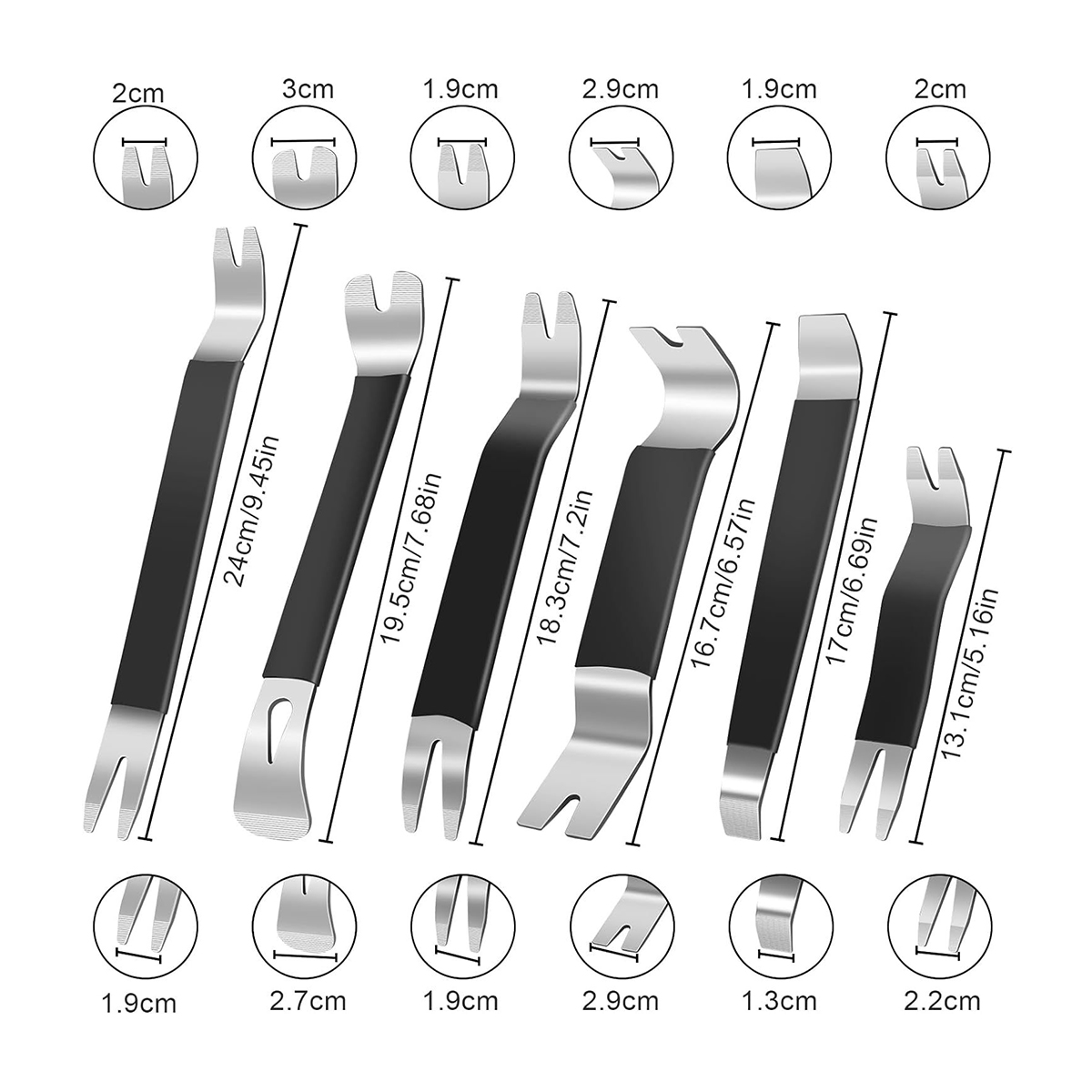 Car Trim Removal Tool Stainles - Car Workshop Tools And Equipment ulasan dan harga