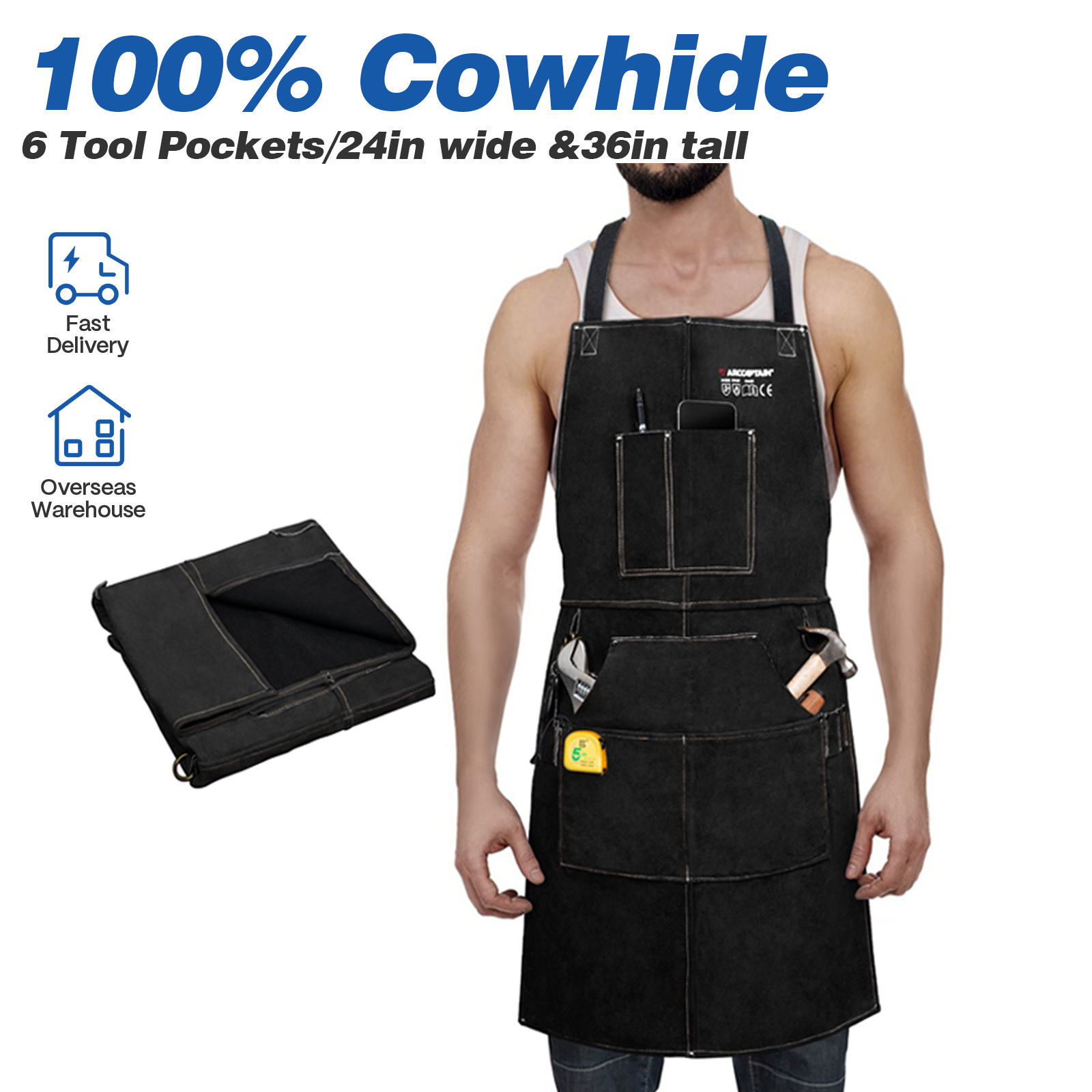 ARCCAPTAIN Leather Welding Wor - Mini Workshop Tools ulasan dan harga