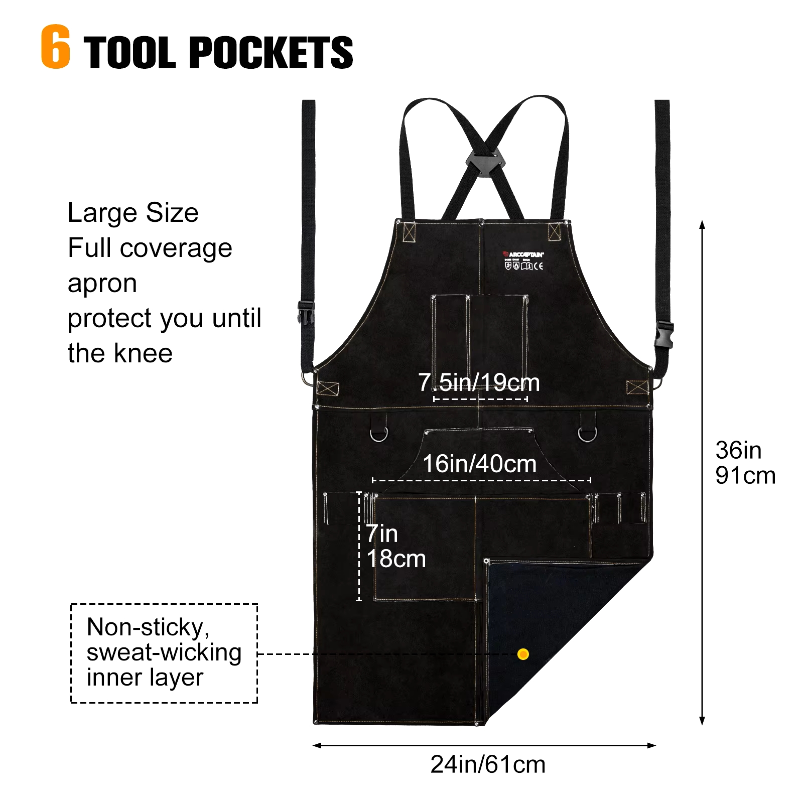 ARCCAPTAIN Leather Welding Wor - Mini Workshop Tools ulasan dan harga