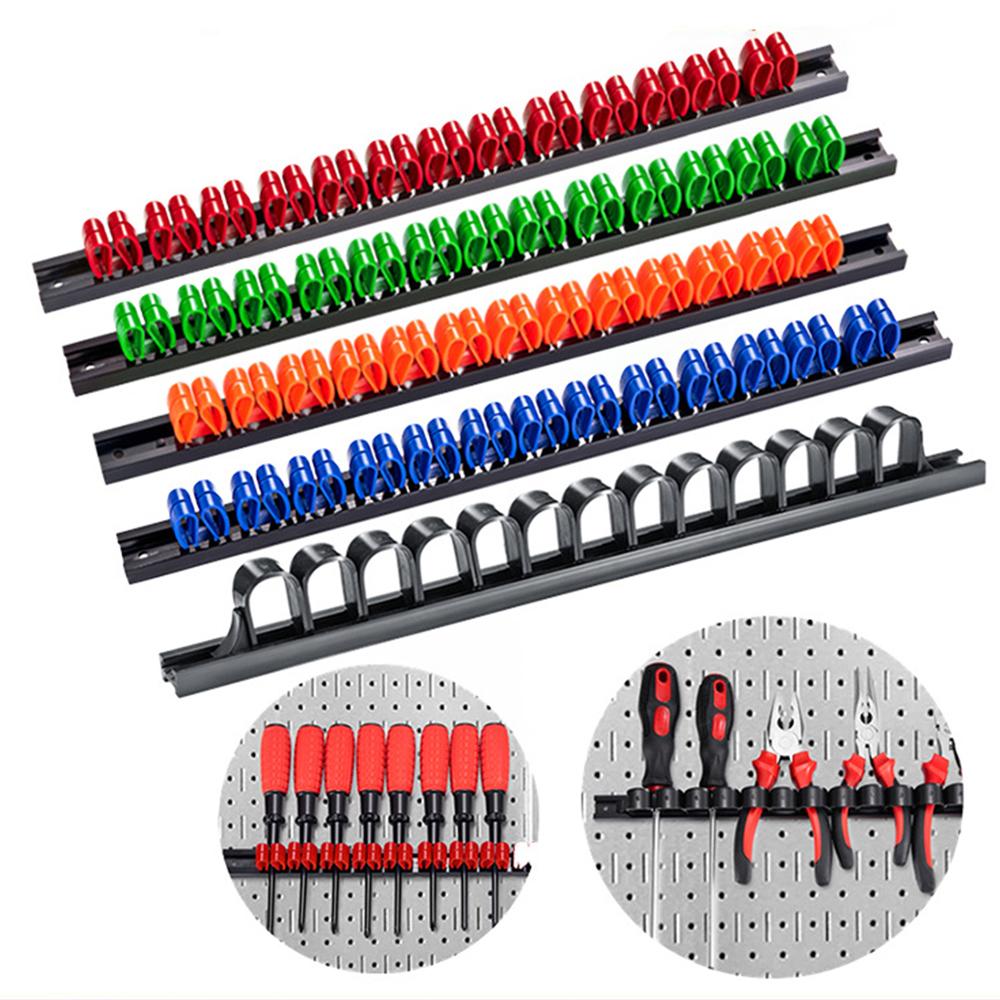 Plastic Screwdriver Holder Har - Workshop Tools Rack ulasan dan harga