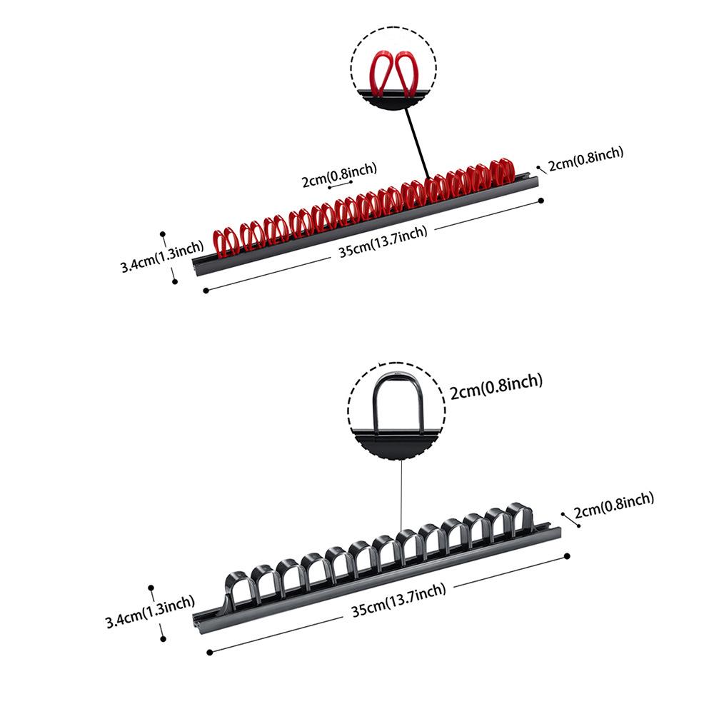 Plastic Screwdriver Holder Har - Workshop Tools Rack ulasan dan harga