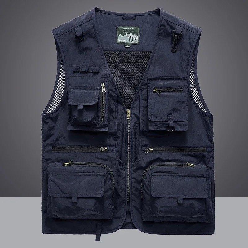 Summer Men Unloading  Vest Coa - Mini Workshop Tools ulasan dan harga