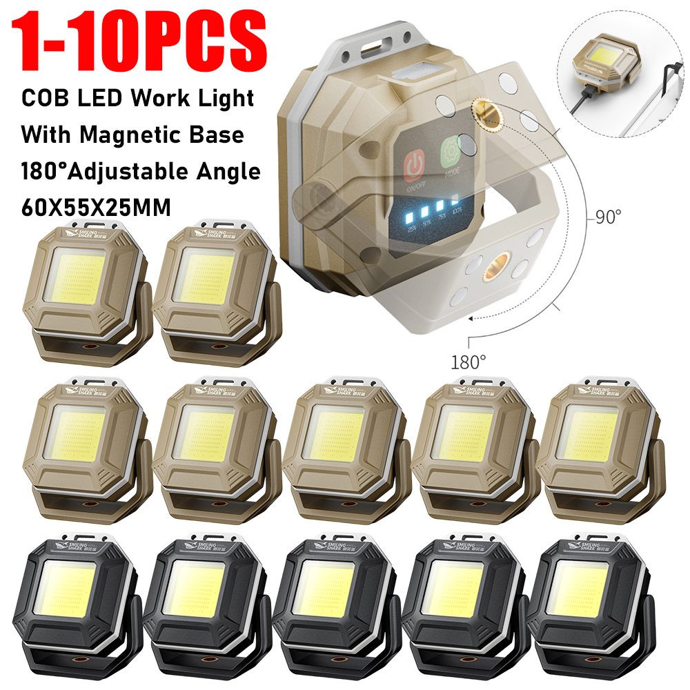 1-10PCS COB LED Work Light Wit - Mini Workshop Tools ulasan dan harga