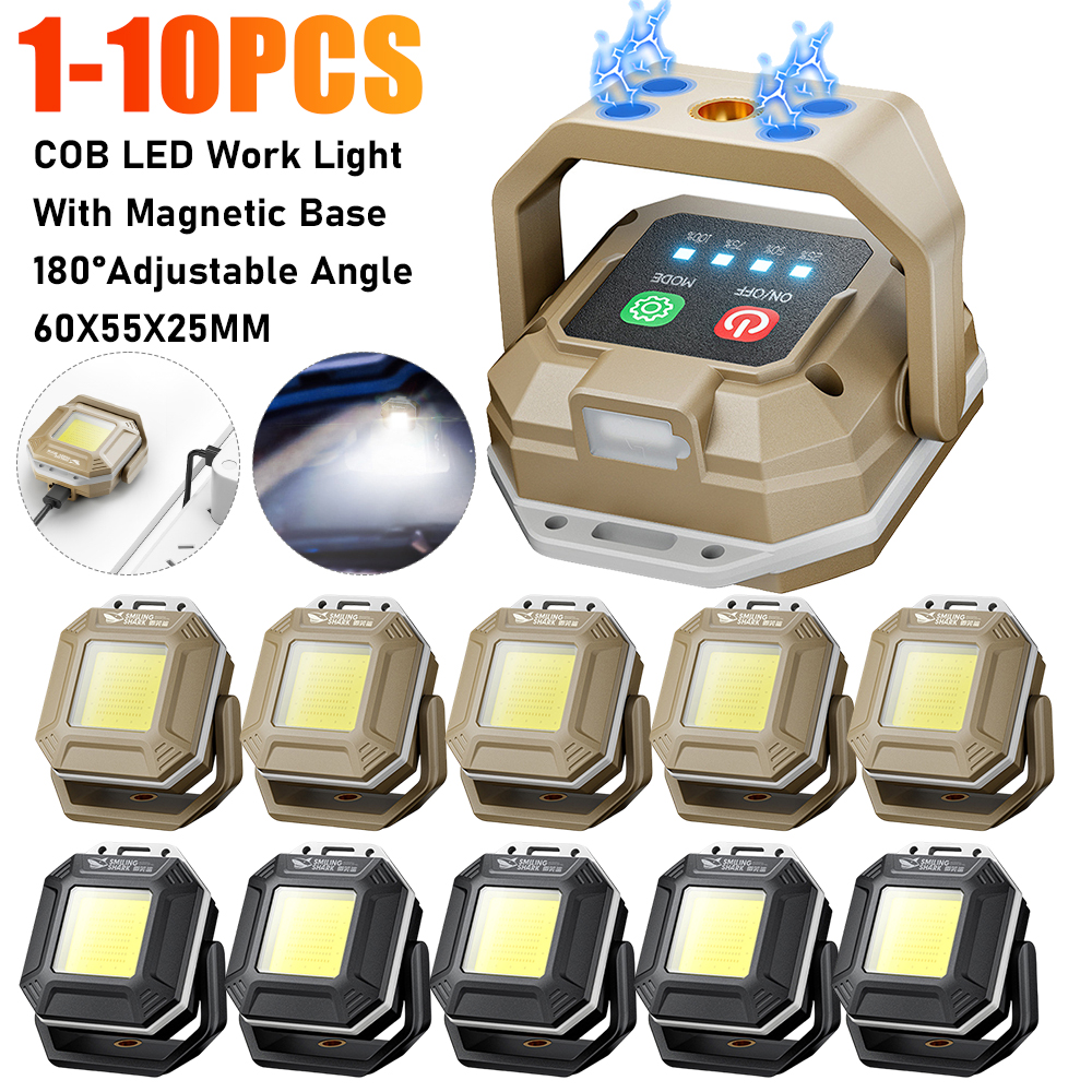 1-10PCS COB LED Work Light Wit - Mini Workshop Tools ulasan dan harga