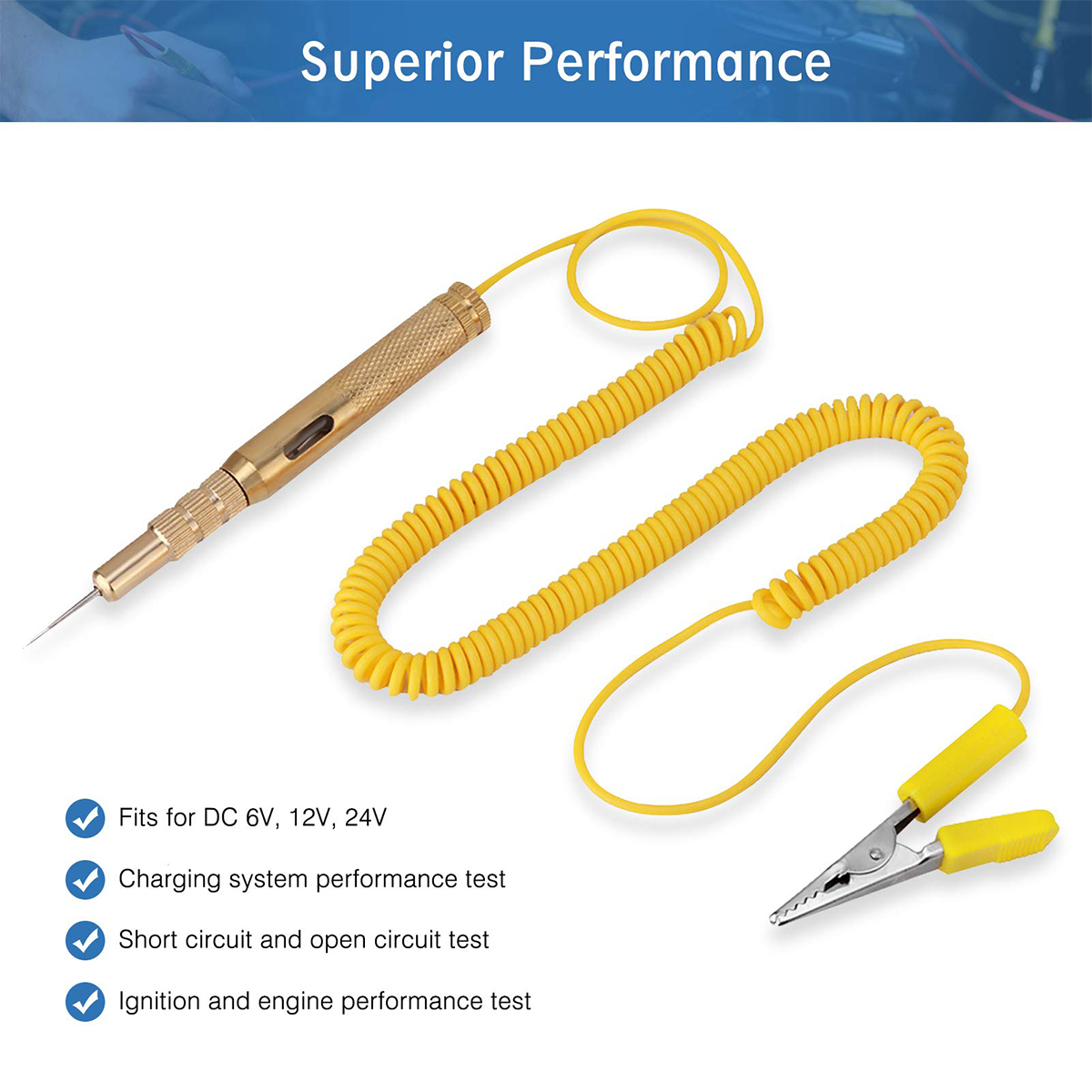 6V/12V/24V Automotive Current  - Car Workshop Tools And Equipment ulasan dan harga