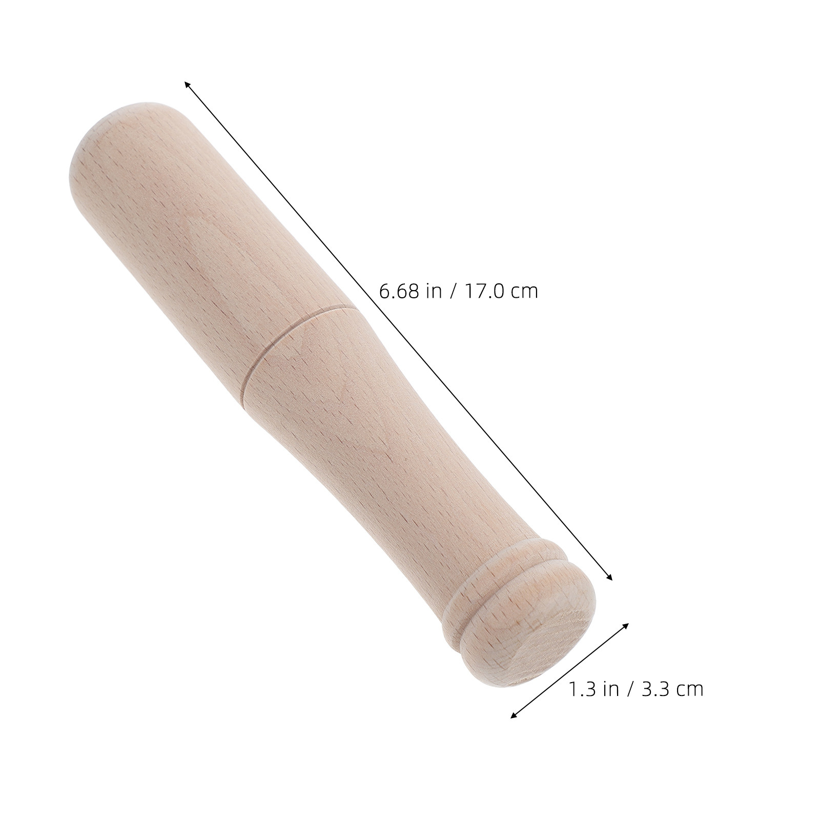One Piece Solid Beechwood Mall - Mallet Wood Carving ulasan dan harga