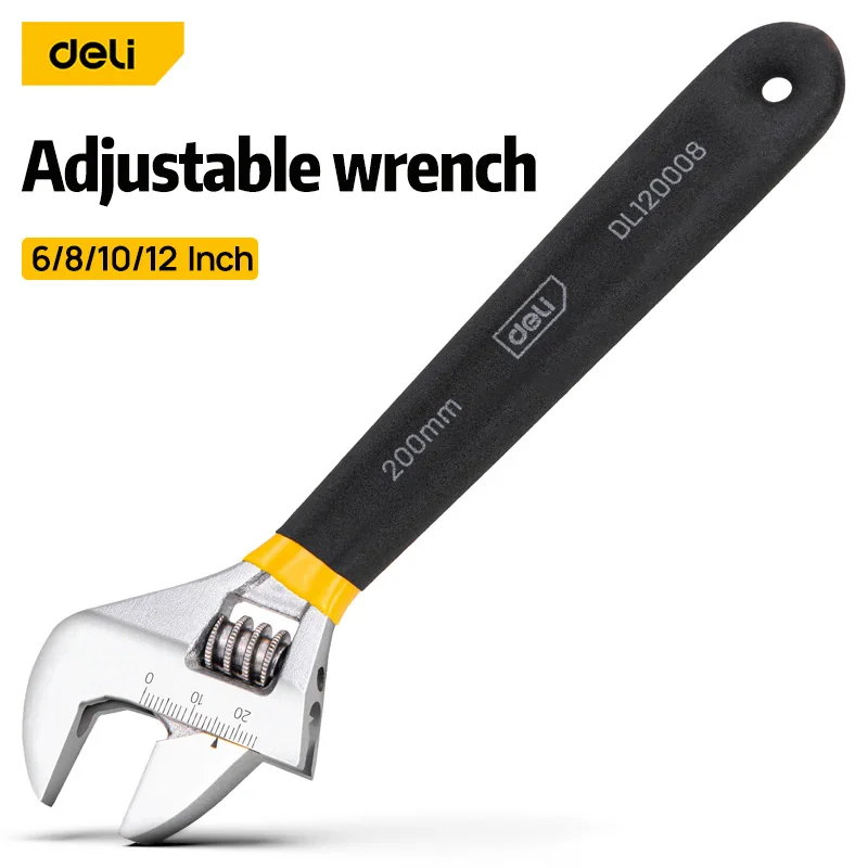 Deli Adjustable Wrench Car Bic - Hand Tools In Workshop ulasan dan harga