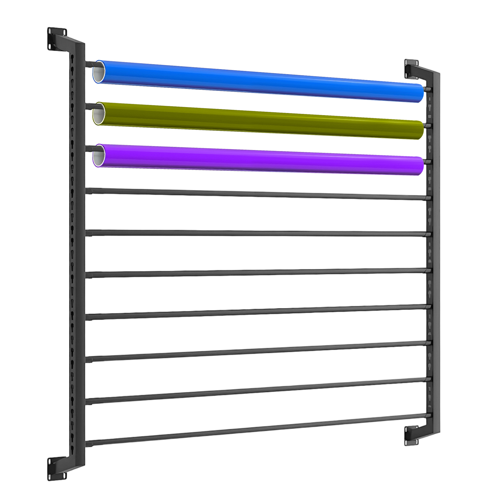 10-Rolls Metal Rack Heavy Duty - Workshop Tools Rack ulasan dan harga