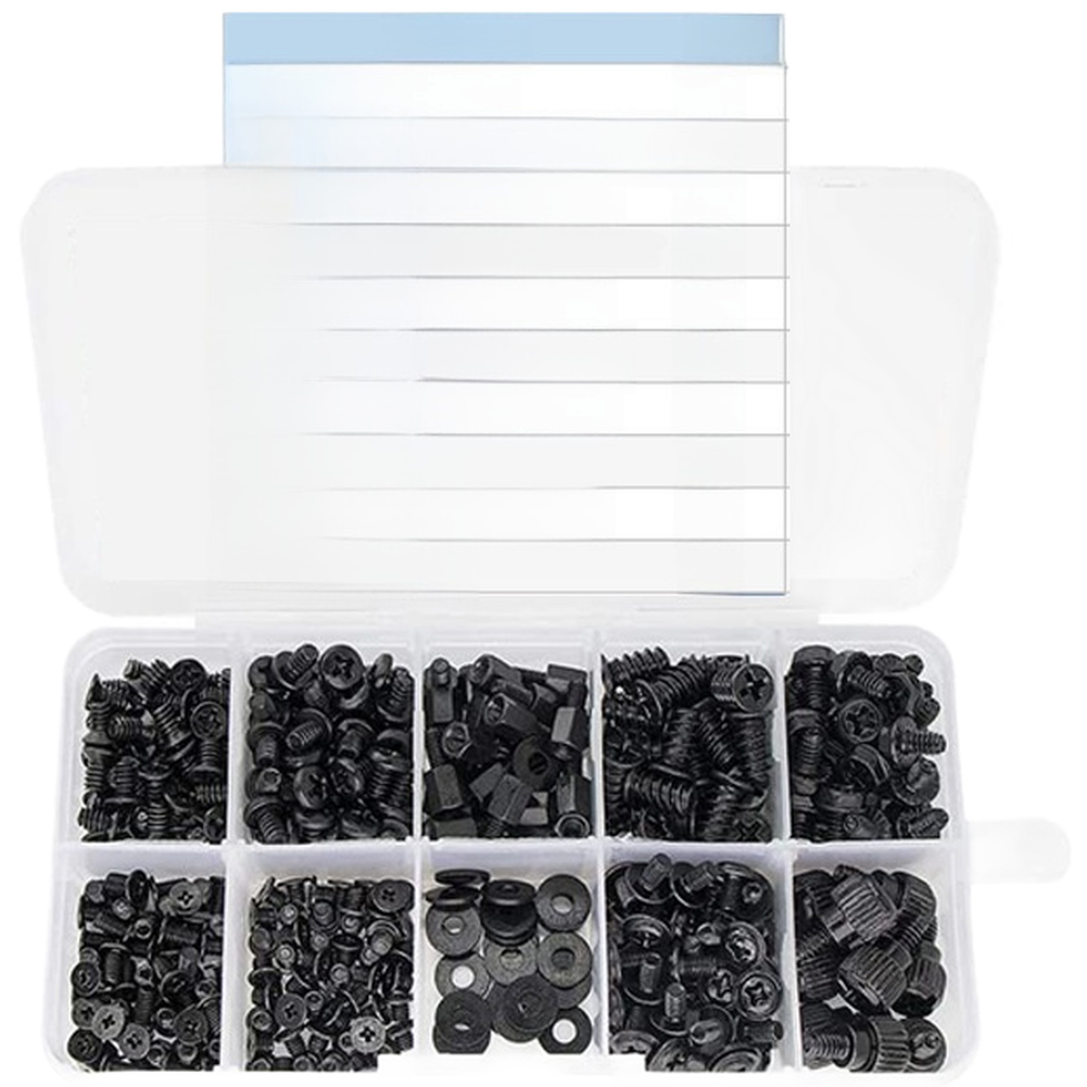 440pcs Black Computer Case Scr - Workshop Tools Types ulasan dan harga