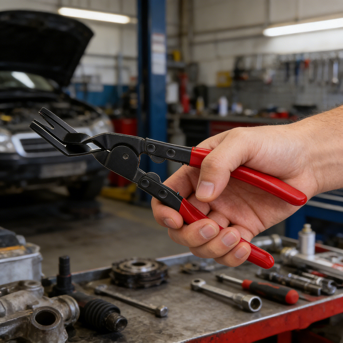 Car Clip Pliers Pliers Fastene - Special Tools Mechanical Workshop ulasan dan harga