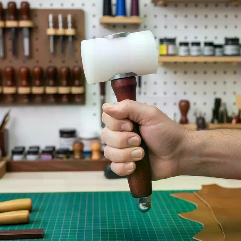 1PC Leather Carving Hammer Lea - Mallet Wood Carving ulasan dan harga