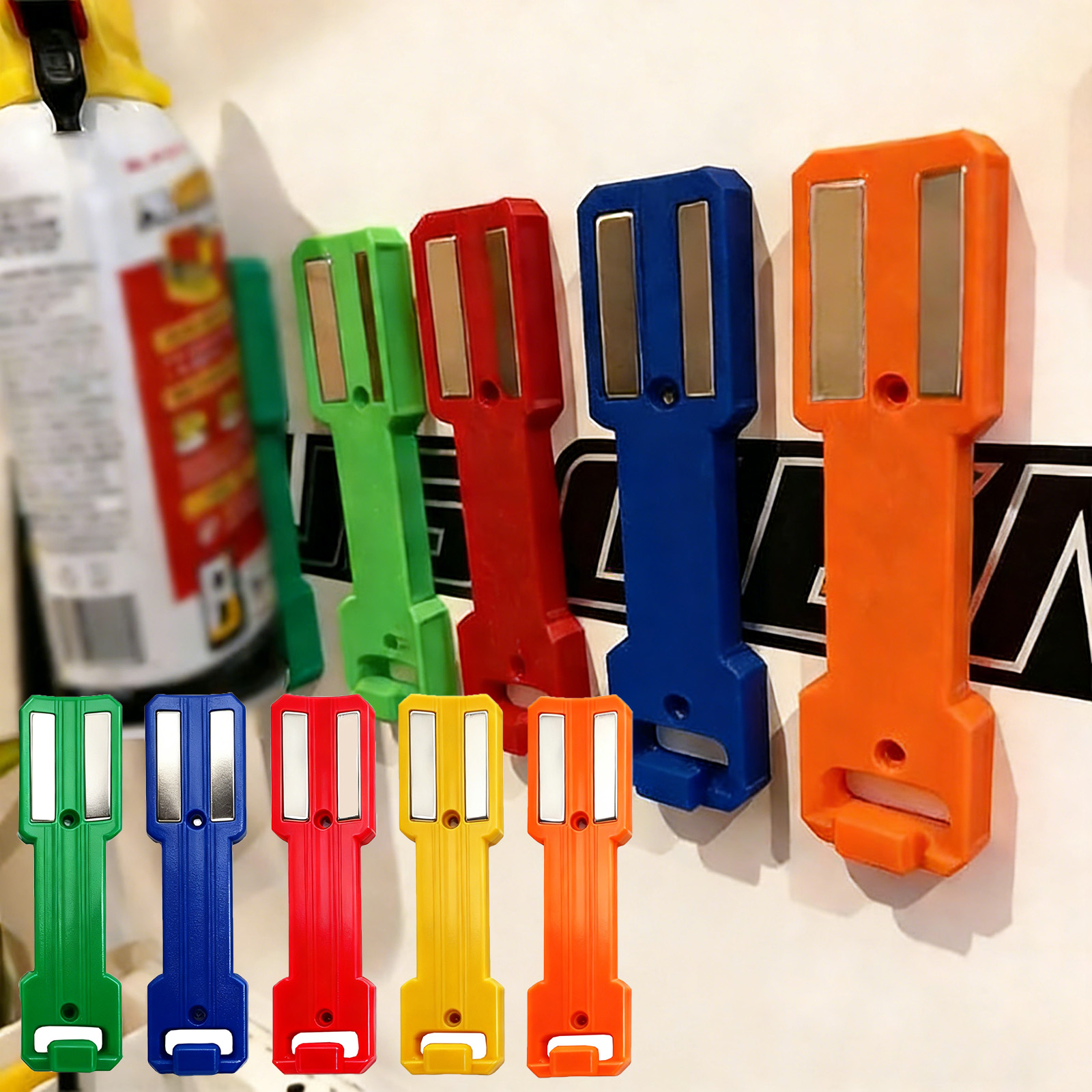 3D Magnetic Aerosol Can Holder - Workshop Tools Rack ulasan dan harga