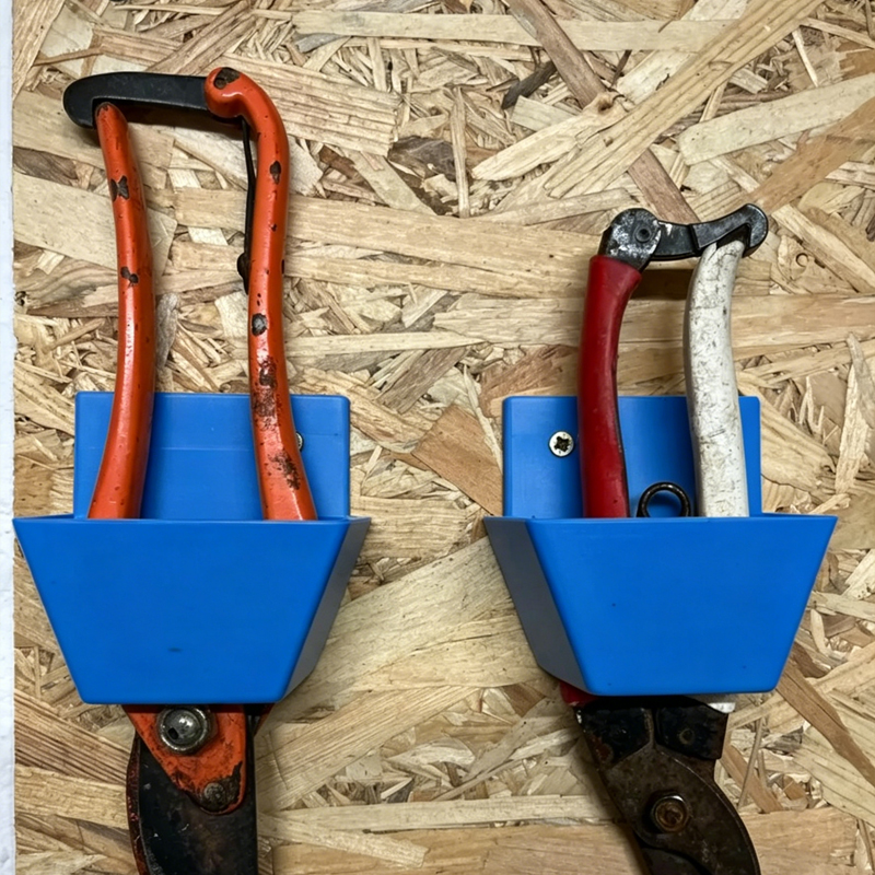 1pc Scissors Storage Rack Blue - Workshop Tools Wholesale ulasan dan harga