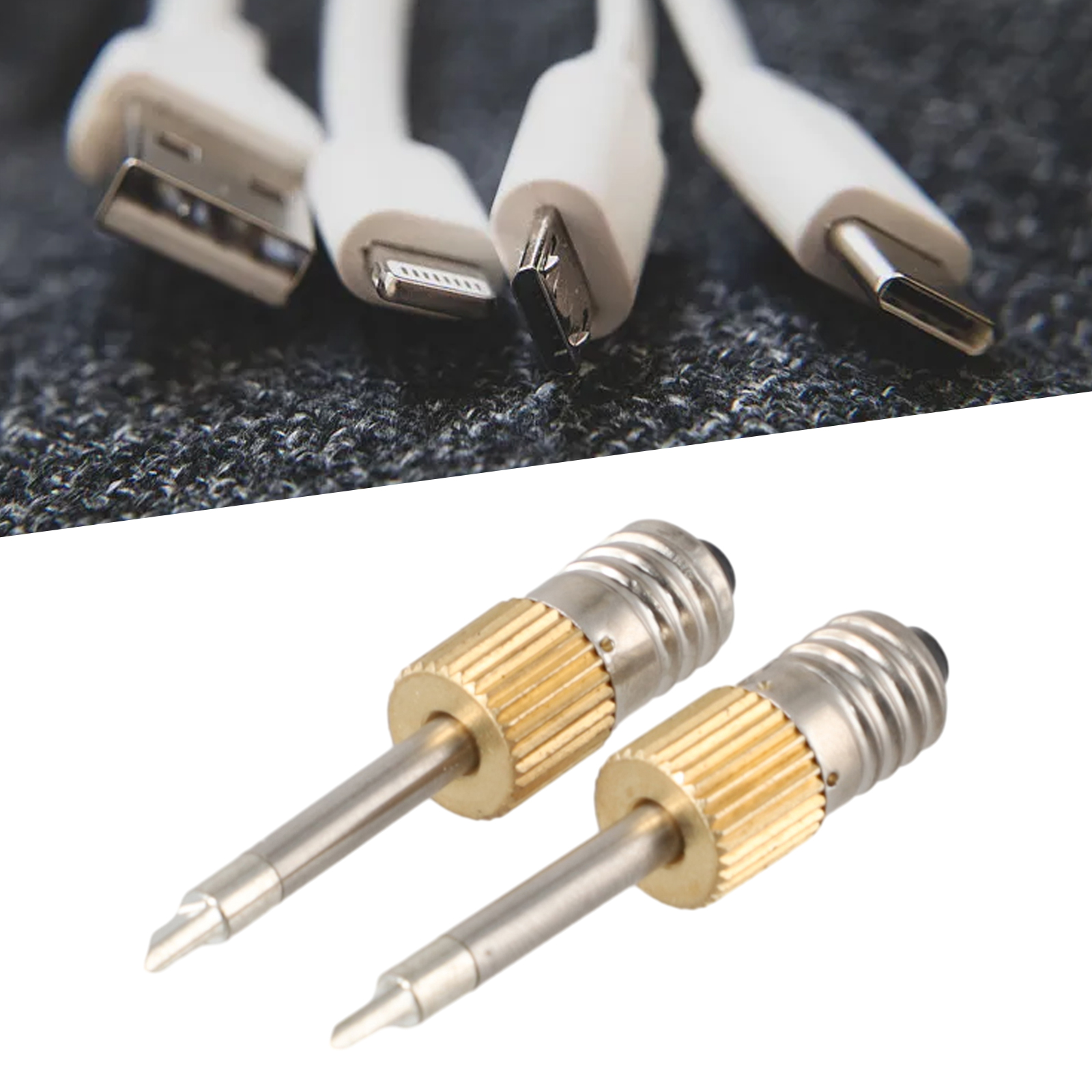 2PCS 50mm E10 Interface Solder - Workshop Tools Types ulasan dan harga