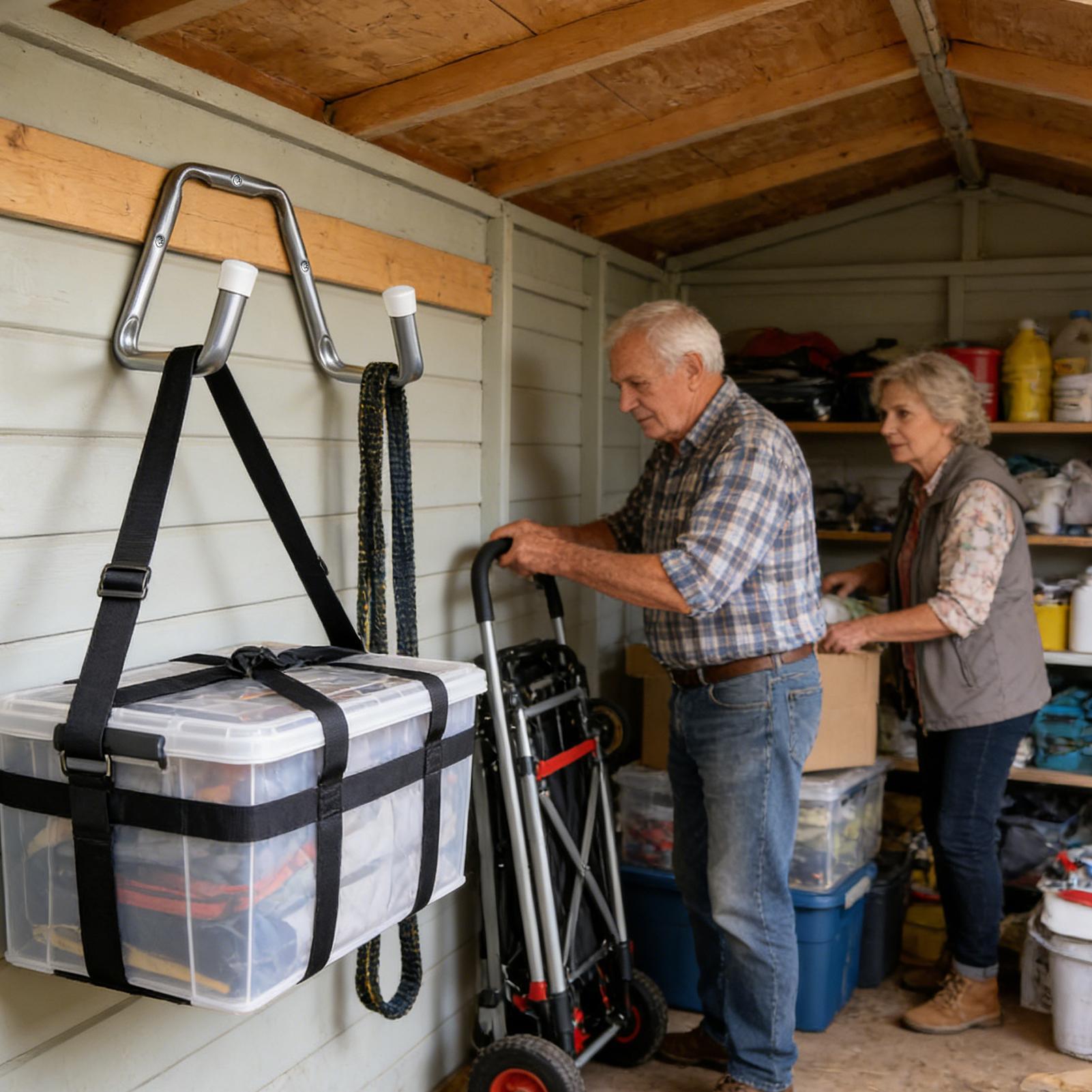 Ladder Hooks Garage Storage Ut - Workshop Tools Types ulasan dan harga