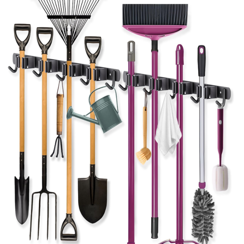Self Adhesive Mop Holder Wall  - Workshop Tools On Wall ulasan dan harga