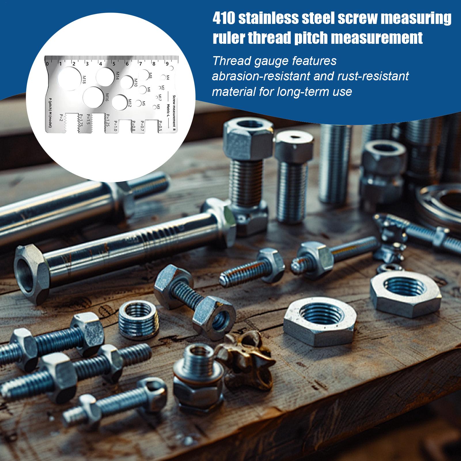 Precision Bolt Thread Measurin - Workshop Tools Uses ulasan dan harga