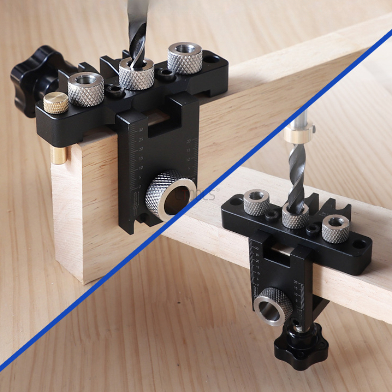 3 in1 Adjustable Doweling Jig  - Mini Workshop Tools ulasan dan harga