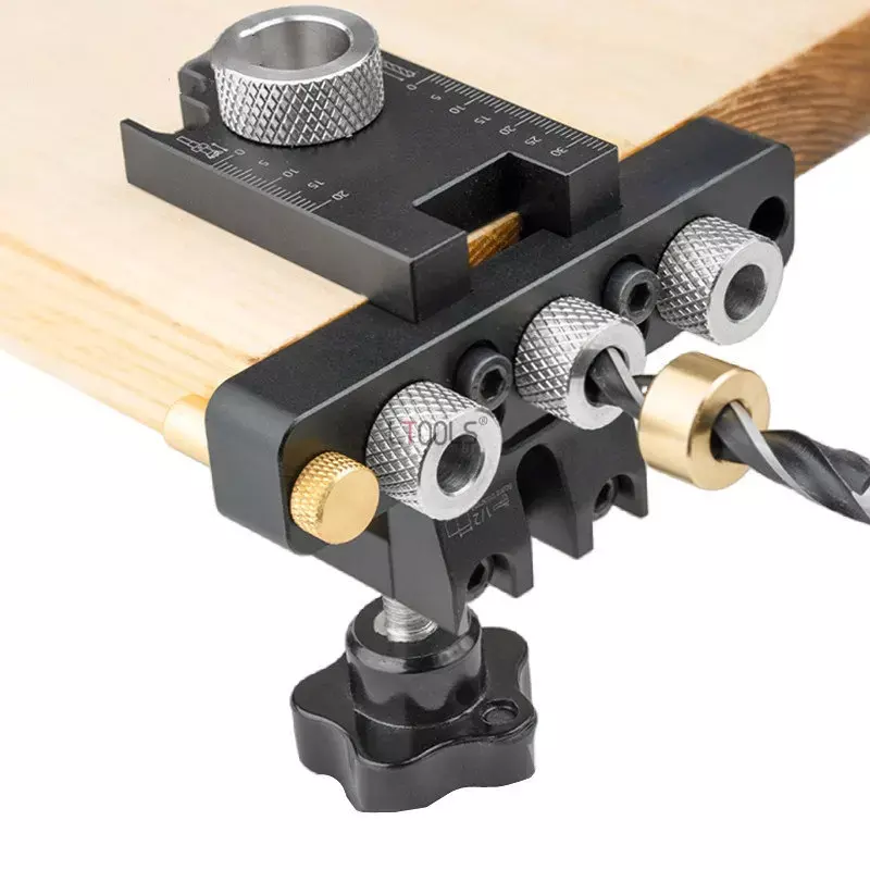 3 in1 Adjustable Doweling Jig  - Mini Workshop Tools ulasan dan harga