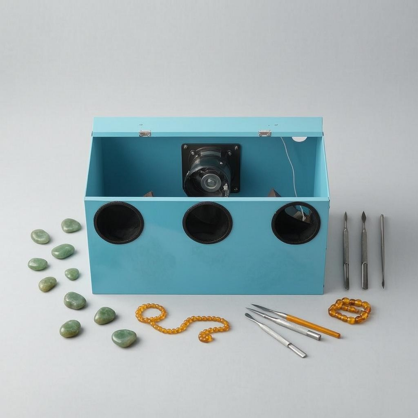 Fully Enclosed Dust Box Transp - Tools Box For Workshop ulasan dan harga