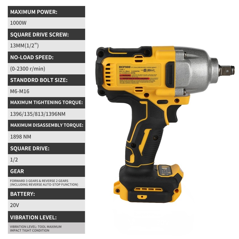 High Torque Cordless Impact Wr - Workshop Tools Uses ulasan dan harga