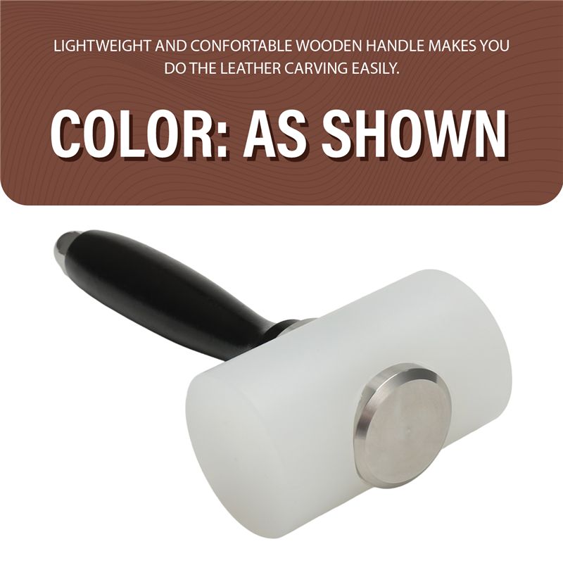 A24F-Leather Carve Hammer Nylo - Mallet Wood Carving ulasan dan harga